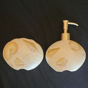 Beach Comber Tooth Brush Holder & Soap Despenser